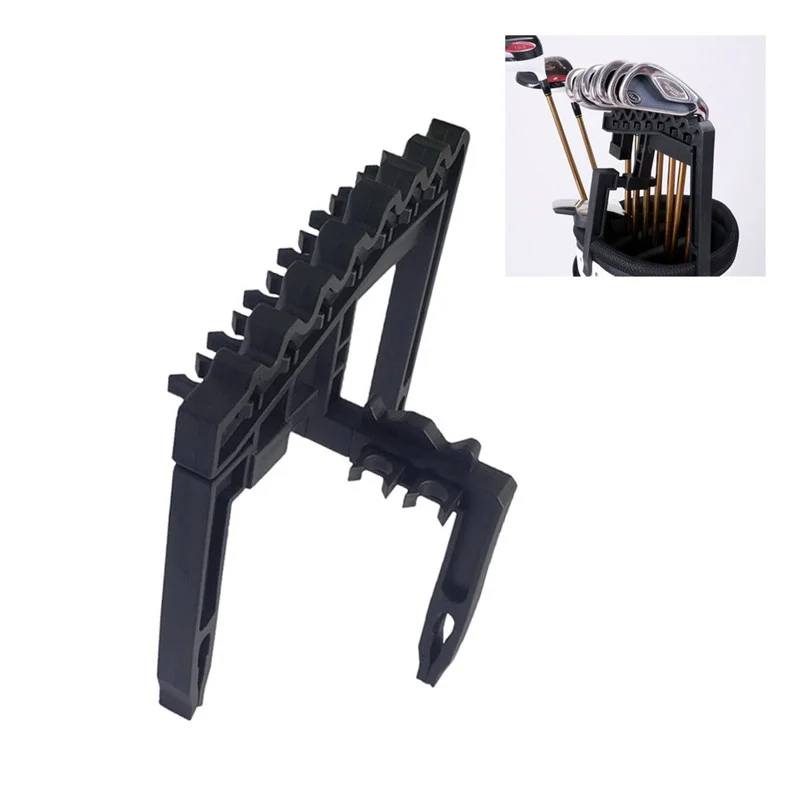 

Portable Golf Bag Club Holder Stacker Rack Organizer Accessories Golf club rack iron rack golf bag partner New Arrival