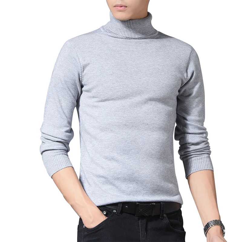 New Autumn Winter Men's Sweater Turtleneck Men Solid Casual Sweater Slim Fit Pullover Men Classic Wool Knitwear Pull Homme New Autumn Winter Men's Sweater Turtleneck Men Solid Casual Sweater Slim Fit Pullover Men Classic Wool Knitwear Pull Homme