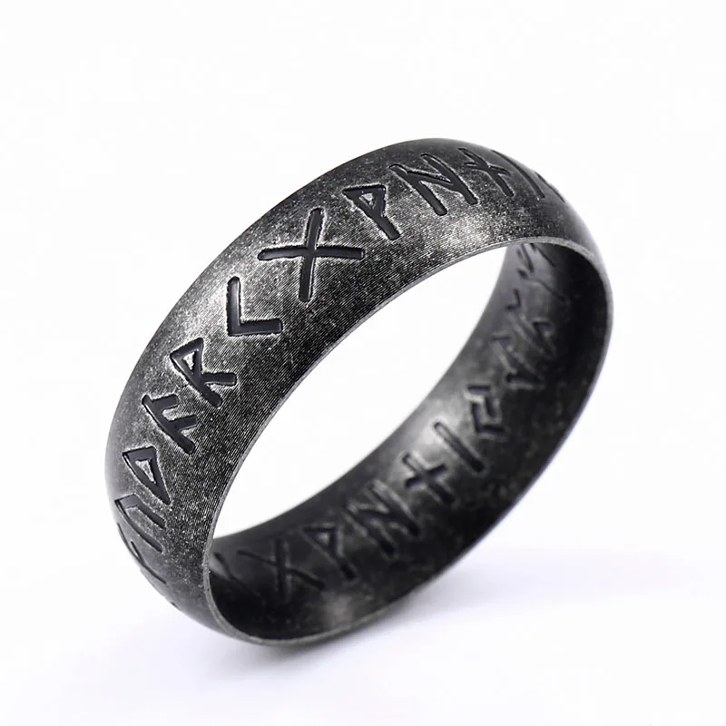 KALEN Anillos Acero Inoxidabler Biker Ring Silber Edelstahl Tier Wolf Ringe Für