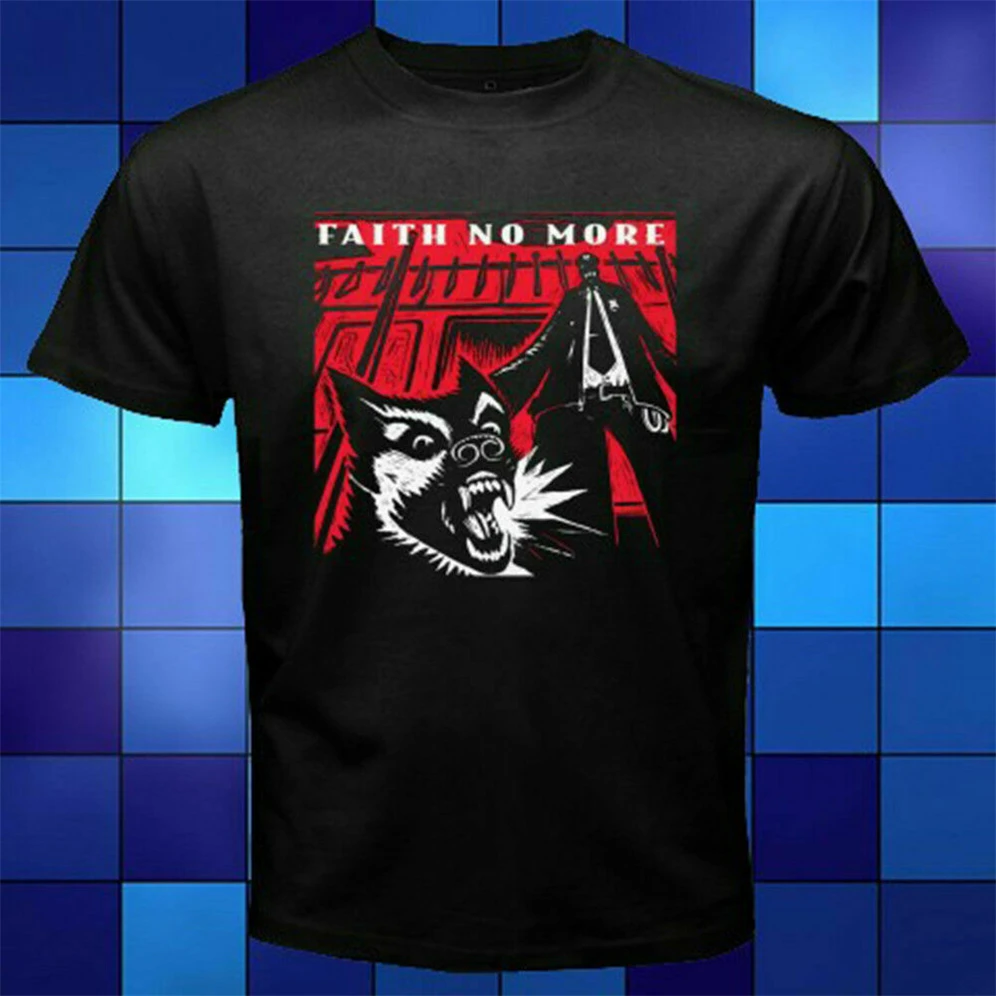 Новый Faith No More логотип легенда рок-группы черные мужские футболки Размеры S-3Xl для
