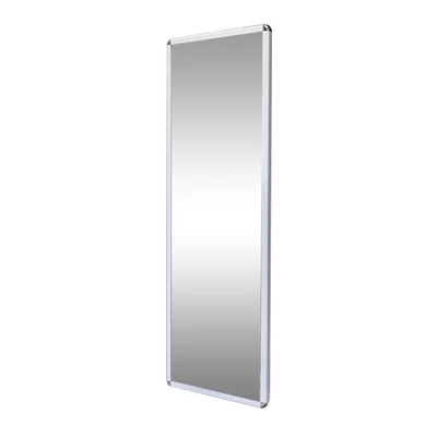 Алюминиевое HD взрывозащищенное зеркало встроенное раздвижное зеркало шкаф встроенный скрытый Складной поворотный Телескопический туалетный зеркало - Цвет: 100x40 white