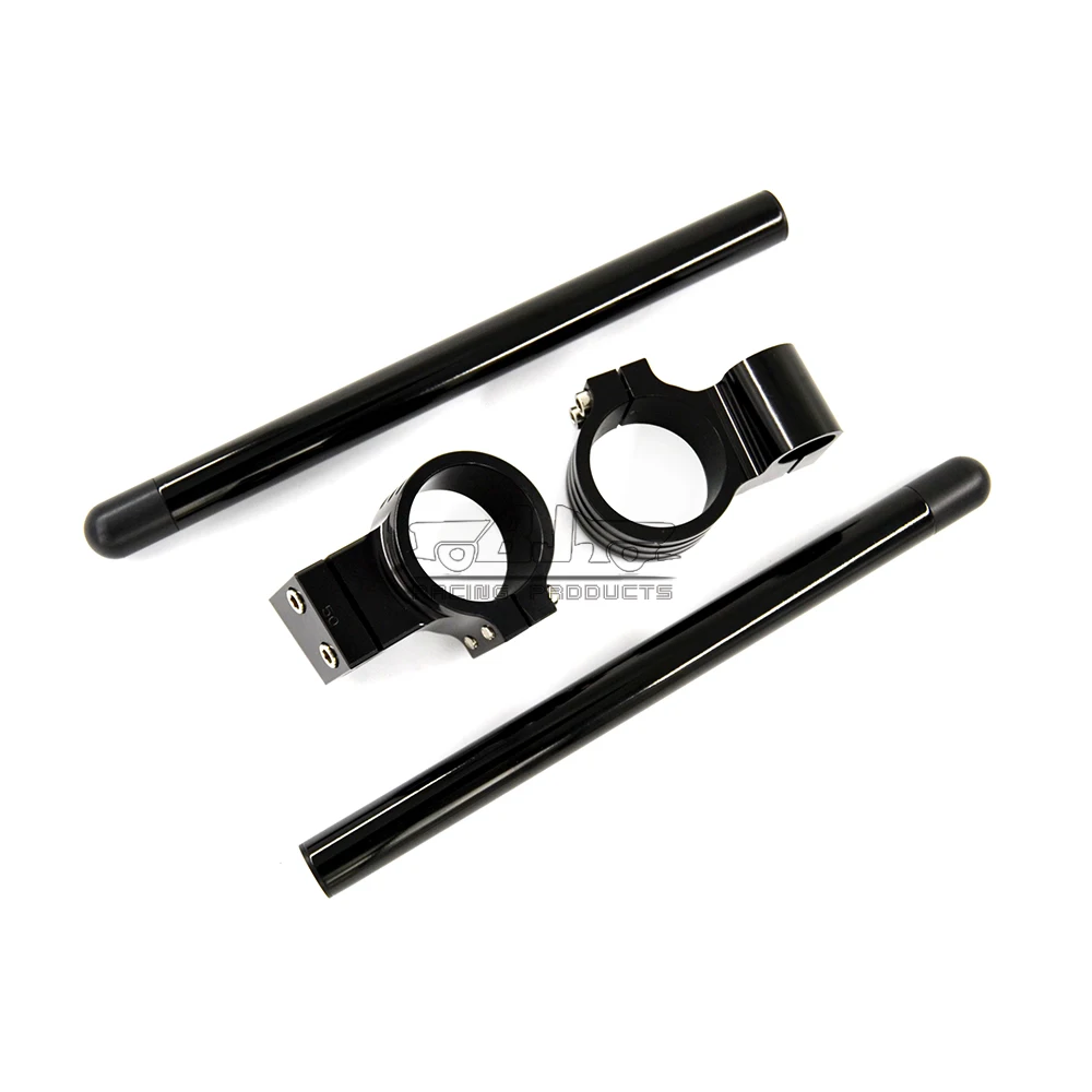 Bjmoto двигатель CNC 7/8 &quotКлип Ons поднят клипон вилка ручки баров 33 35 37 41 43 45 46 48 50 51 52 53 54