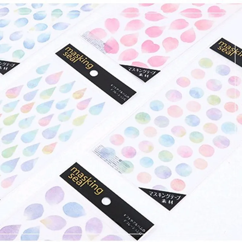 

1 Pc Colorful Stickers DIY Petals Stationery Sticker Diary Stickers Decoration Scrapbooking Stickers Gift Stationery