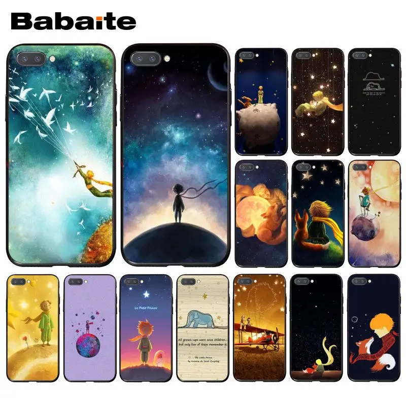 Чехол Babaite The Little Prince для телефона Huawei Honor 8X 9 10 20 Lite 7A 8A 5A 7C 10i 20i 9X Pro play 8C|Бамперы| |