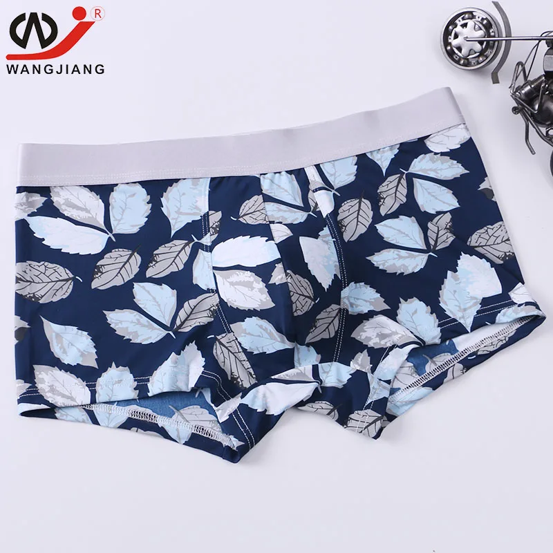 WJ calzoncillos de interior, boxeadores, algodón para hombre, Boxer Cueca, para hombre para hombres, ropa pantalones cortos