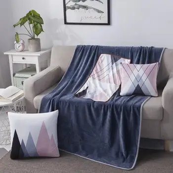 

30 Function Soft Crystal Velvet Pillow Quilt Sofa Bedroom Travel Cushion Blanket Car Air Conditioning Blanket