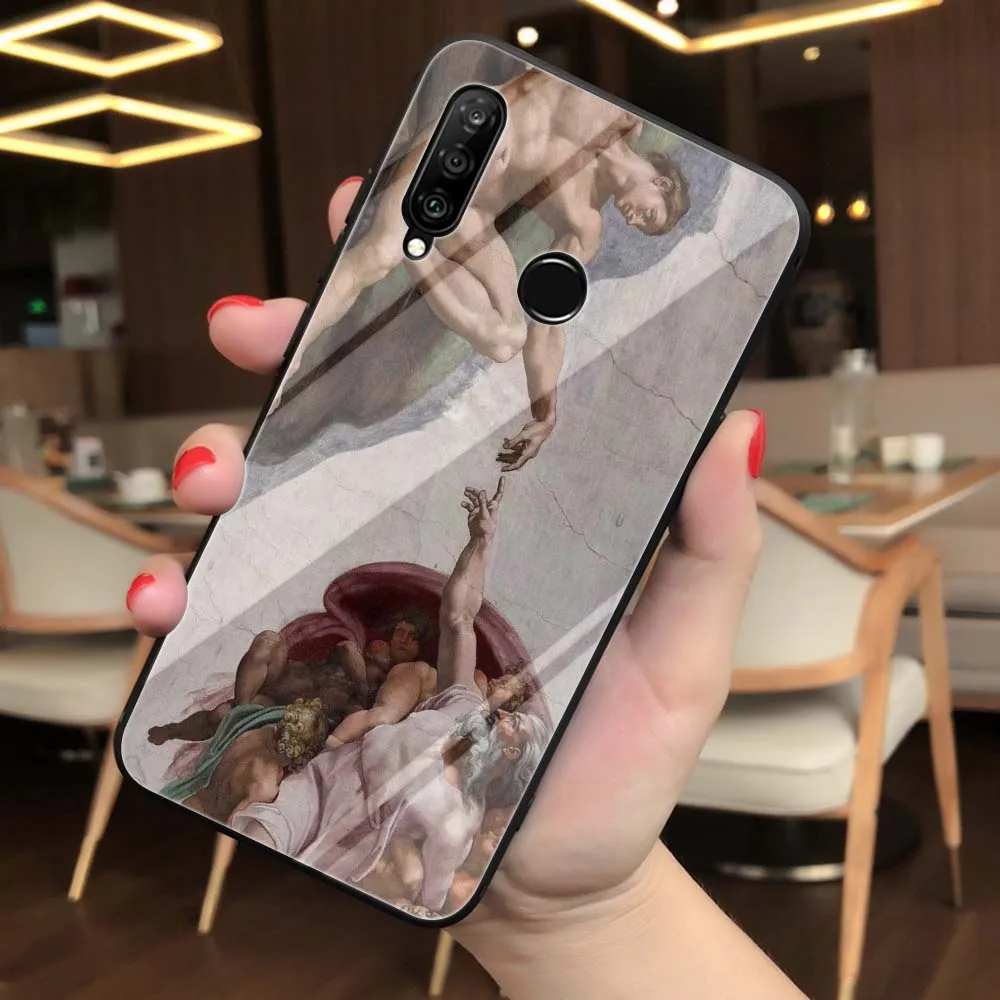 TG6 Lavaza дворец Версаль из закаленного стекла мягкий чехол для Huawei Honor 8x9 P Smart mate 20 P10 P20 P30 Lite Pro Чехол - Цвет: TG6