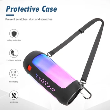 

Silicone Practical Protective Case for JBL Pulse 4 Multi-functional Durable Portable Portable Bluetooth Speaker Accessories