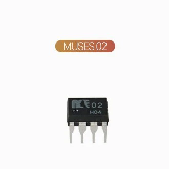 1 шт. MUSES02 MUSES01 Dual Op Amp JRC HiEnd HiFi аудио для декодер DAC Preamp DIP - Цвет: MUSES02