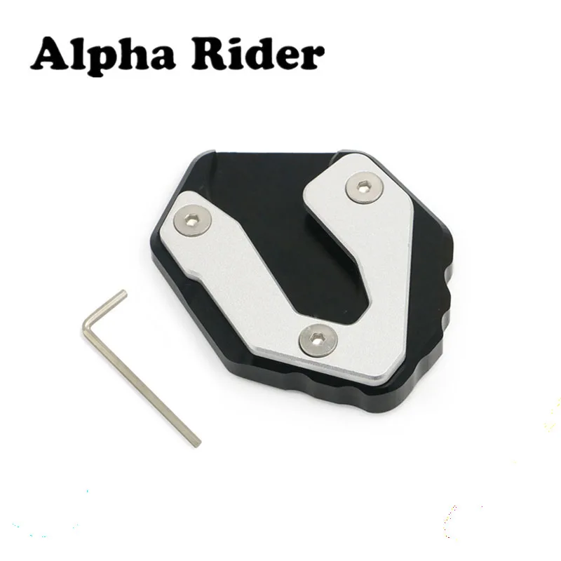 14-18 для Yamaha FZ07 MT07 CNC подставки увеличитель подставку плиты Pad FZ MT 07 FZ-07 MT-07 - Цвет: Черный