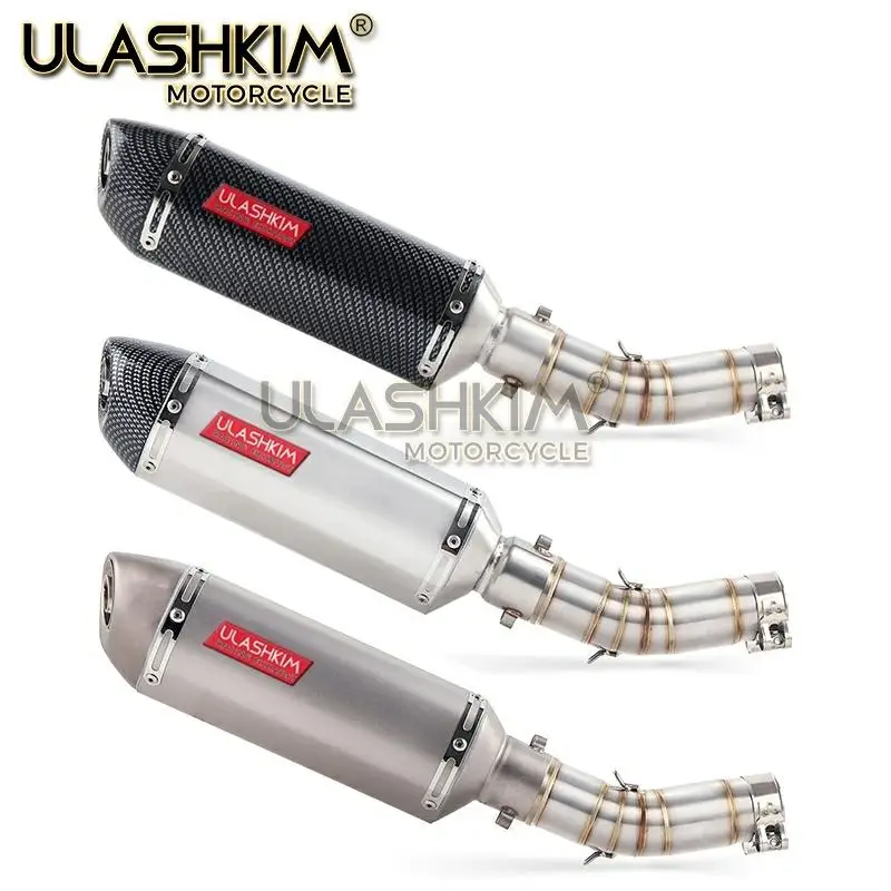 Полная выхлопная система мотоцикла глушитель Escape slip on для suzuki GSX250R GSX 250R GSX250 GW250 Link средняя труба с DB-KILLER