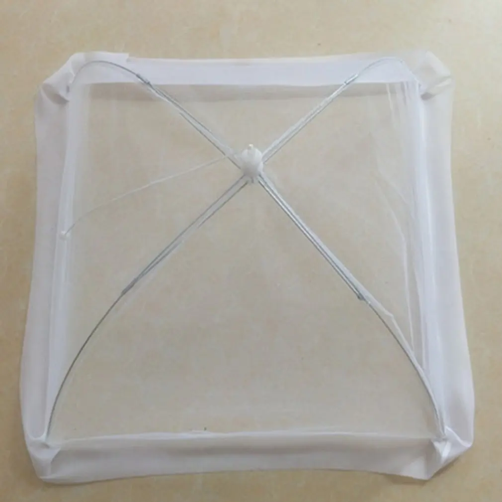 Складной бытовой пищевой зонтик моющаяся сетка для еды крышка для пикника барбекю вечерние противомоскитная сетка палатка Кухонные гаджеты