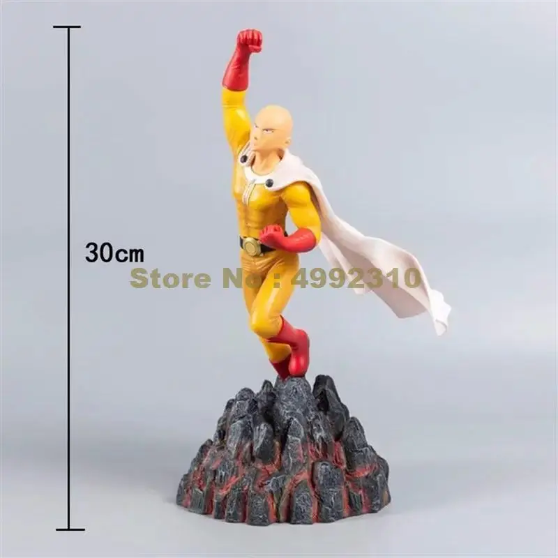Аниме one punch man saitama master gk tsume ПВХ фигурка плащ Коллекция Модель Куклы 30 см игрушка