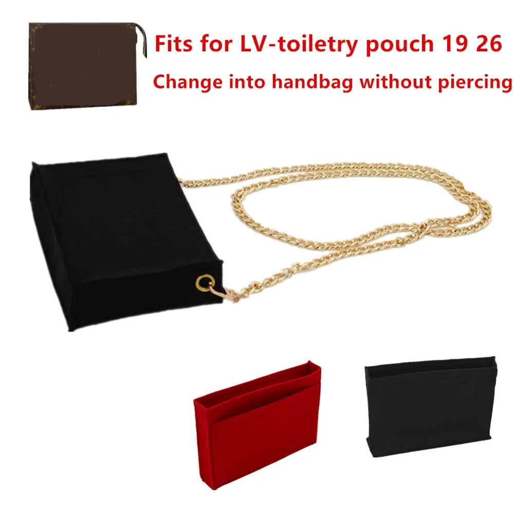 Cut Rate Makeup Handbag Purse Base-Shaper Insert-Organizer Cosmetic-Bag Change-Toiletry-Pouch Vq1Q3ZOK