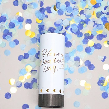 

Party Popper Cannons Confetti Handheld Fireworks Festive Party Supplies Wedding Christmas Birthday New Year Celebration Spray~