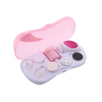 

8 in 1 Electric Facial Cleansing Brush Electric Skin Care Spa Sonic Vibration Deep Pore Cleaning Exfoliating Massaging Waterproo