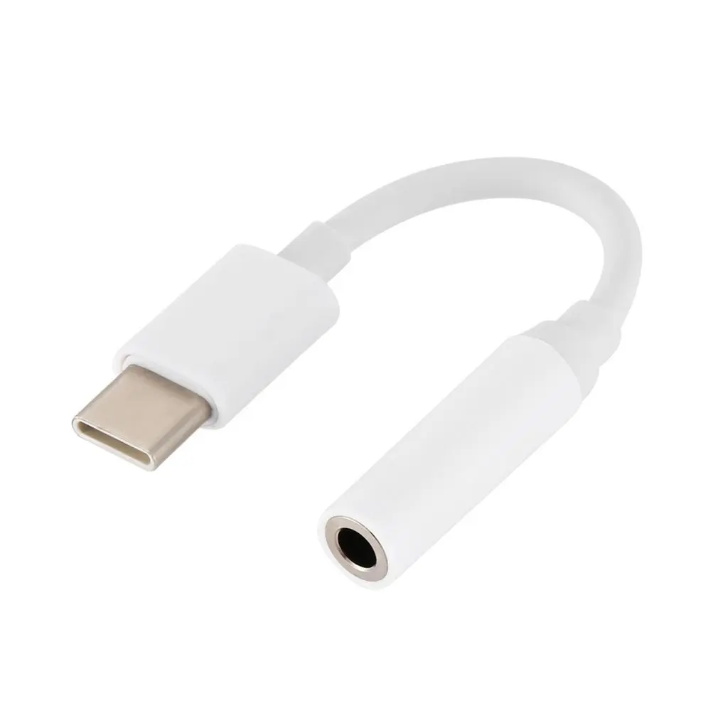 Адаптер для наушников type-C до 3 5 мм usb 1 type C USB-C штекер AUX аудиоразъем типа мама Xiaomi