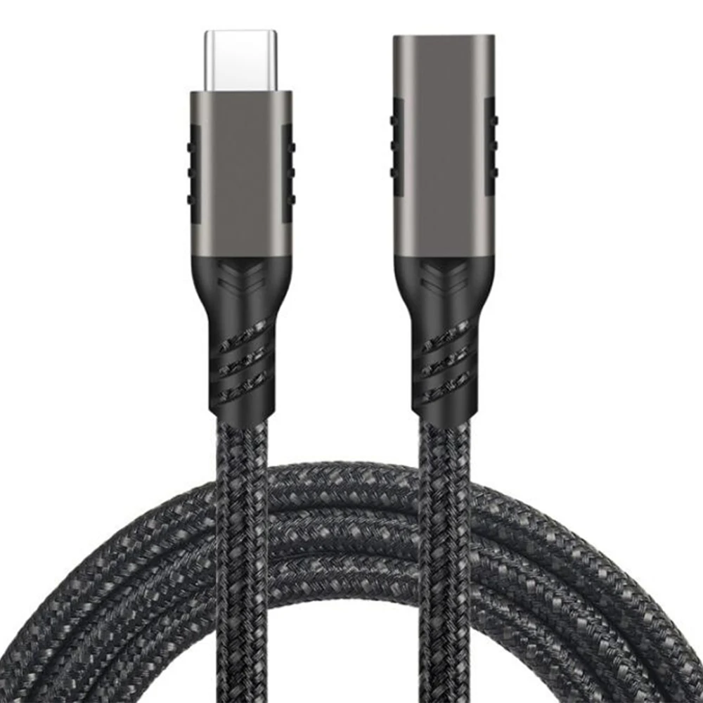 100 Вт USB 3 2 Gen 10 Гбит/с USC -C штекер-гнездо Тип C удлинитель для синхронизации данных
