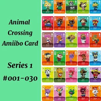 

Amiibo Card Work for NS Games Animal Crossing Card Series 1 (001 to 030)