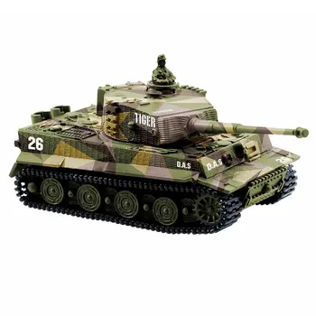

German Tiger Mini Remote Control Tank Car Charging Remote Control Car Toy Children's Intelligence Toys