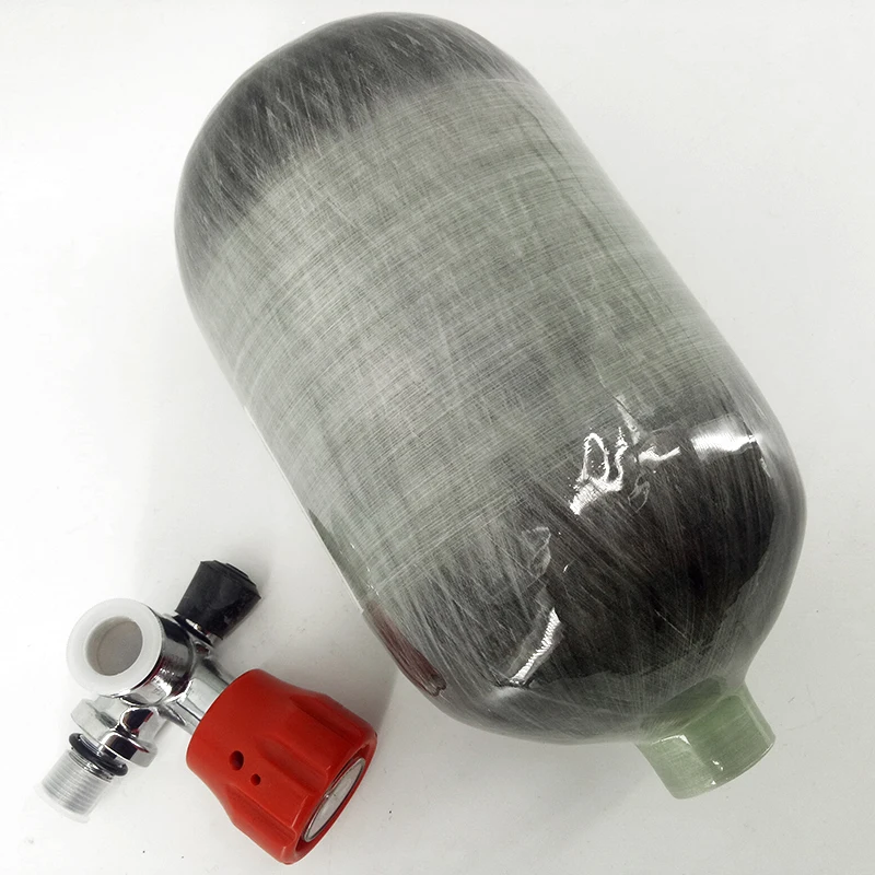 AC52011 Air Rifle Mini 2L 300Bar Paintball Tank Airforce Condor Carbon Fiber Cylinder Diving /Pcp Air Gun Valve Pcp Cylinder