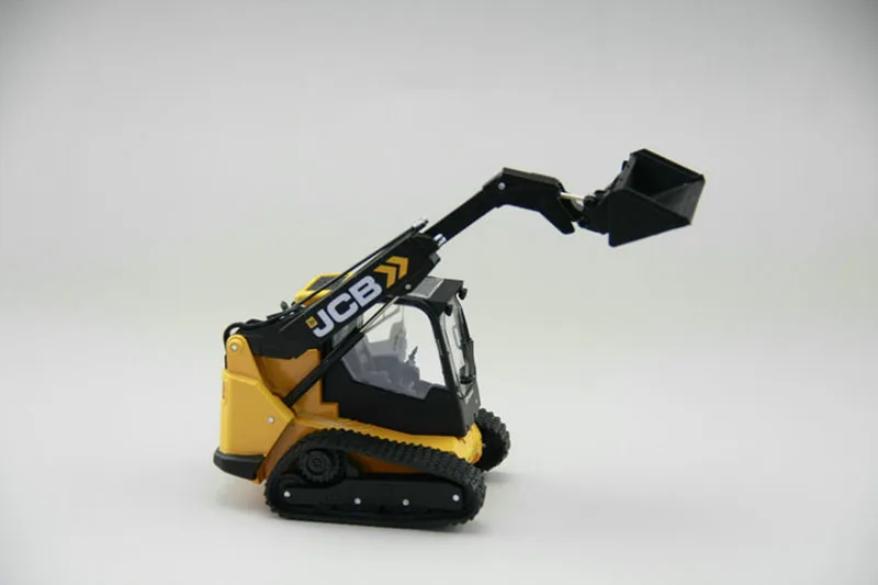 ROS 1/32 JCB 330 Skidsteer Teleskid раздвижной вилочный погрузчик Инженерная игрушка, модель автомобиля Автомобили сплав литой коллекции игрушек