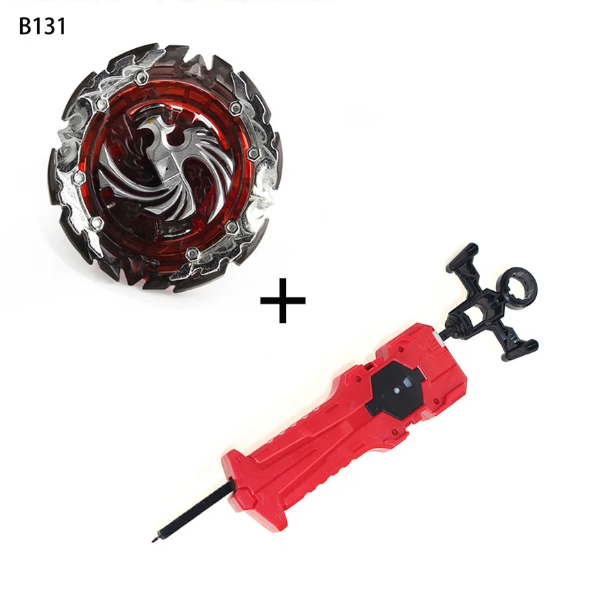 Топовые пусковые установки Beyblades Burst B-142 игрушки Арена распродажа Bey Blade Achilles Bayblade Bable Fafnir Phoenix Blayblade Bay Blade - Цвет: B131 with launcher