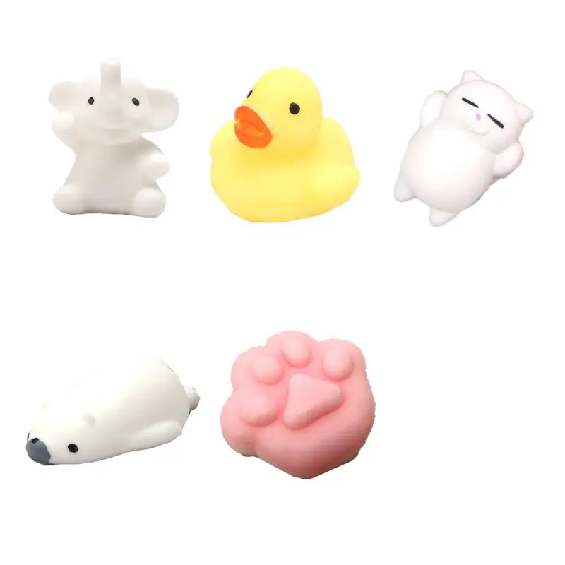 5 шт. Мягкое Животное Игрушка выдавливание Mochi рост антистресс Abreact мяч мягкий липкий 19QF