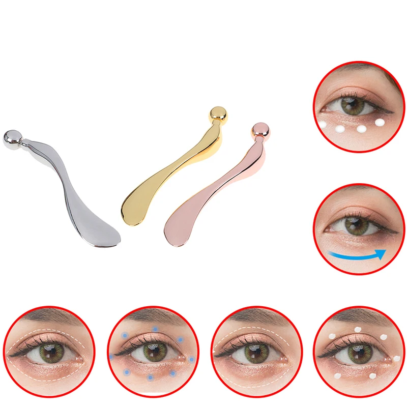 

Sleeping Eye Mask Spatula Face Lift Eye Massager Dark Circles Eye Cream Divided Scoop Massage Anti Removal Wrinkle Beauty Tools
