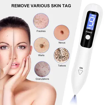 

MQUPIN Beauty Instrument Laser Freckle Removal Machine Skin Mole Removal Dark Spot Remover for Face Wart Tag Tattoo Remaval Pen