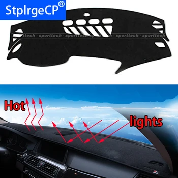 

Car dashboard Avoid light pad Instrument platform desk cover Mats Carpets Auto accessories car styling for audi A7 A3 S7 A4L A4