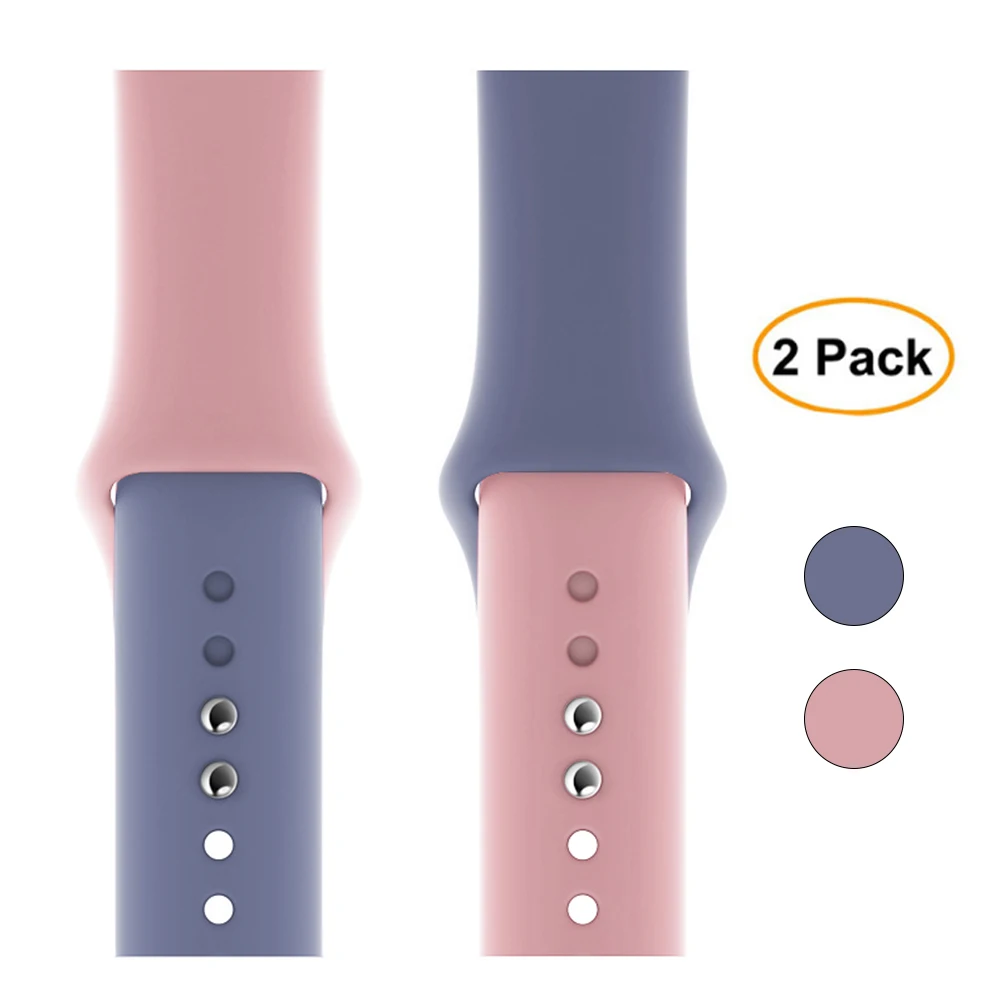 Package 29 Спортивный силиконовый ремешок для apple Watch 38 мм 42 мм 44 мм 40 мм pulseira apple iwatch аксессуары для браслетов серии 5 4 3 2 1 - Цвет ремешка: Package 29