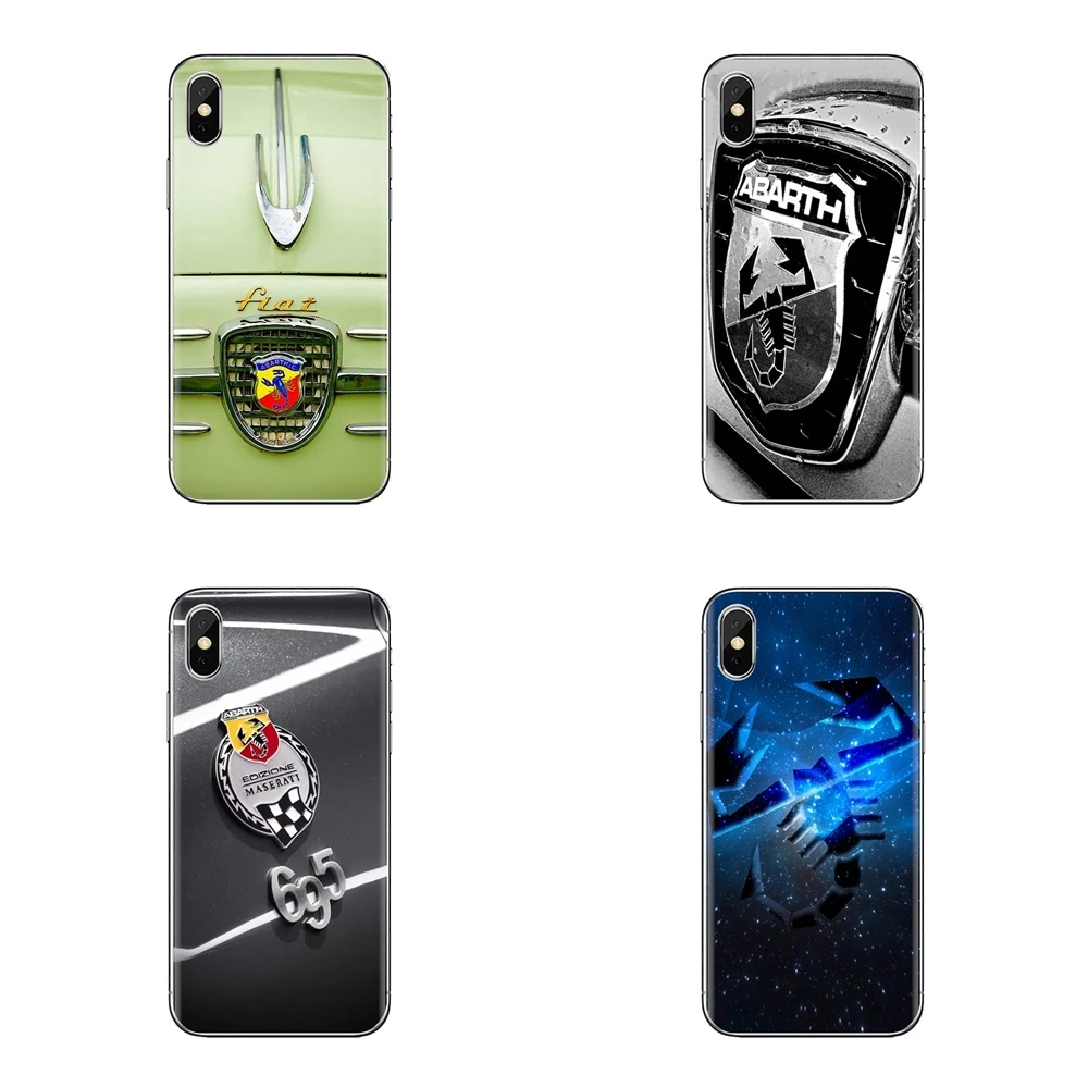 For Xiaomi Mi6 Mi 6 A1 Max Mix 2 5X 6X Redmi Note 5 5A 4X 4A A4 4 3 Plus Pro Sport Car ABARTH Logo Soft Transparent Bag Case |