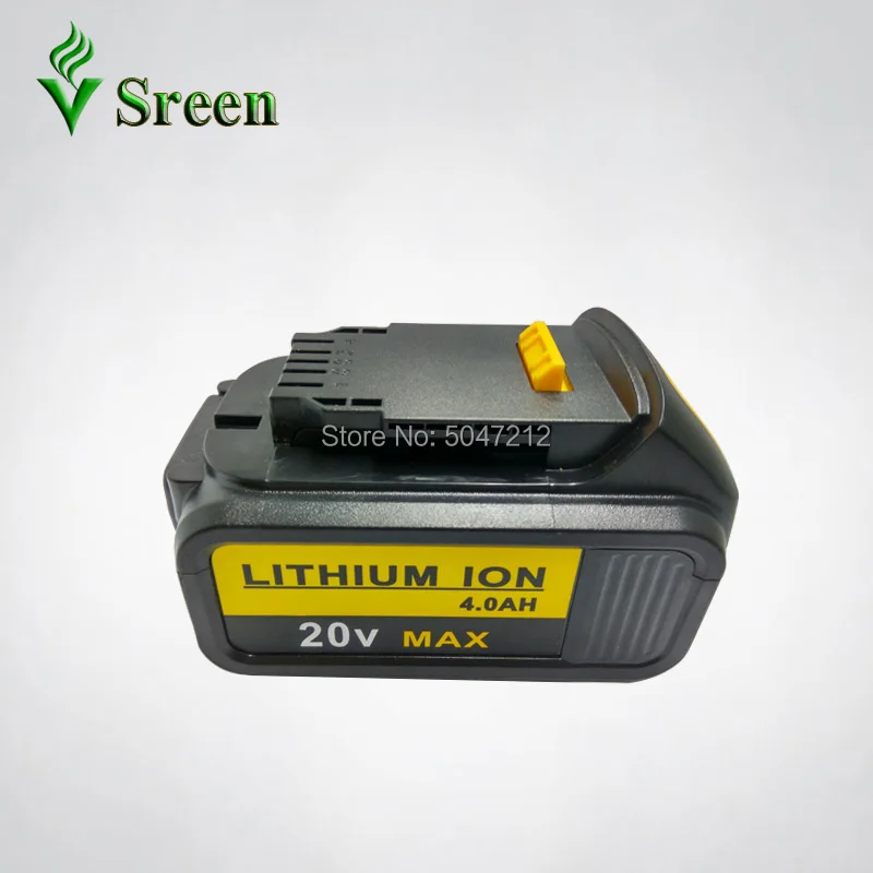 

4000mAh Lithium Ion Replacement for DEWALT 18V Power Tool Rechargeable Battery DCB180 DCB181 DCB182 DCB200 DCB201 DCB203 DCB204