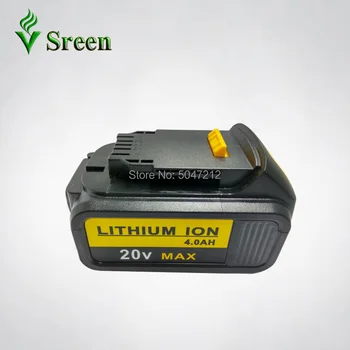 

4000mAh Lithium Ion Replacement for DEWALT 18V Power Tool Rechargeable Battery DCB180 DCB181 DCB182 DCB200 DCB201 DCB203 DCB204
