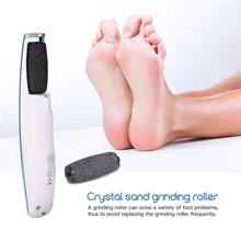 Электрический прибор для удаления мозолей USB зарядка электронный пилка для ног удаление омертвевшей кожи ролик кутикулы толкатель Педикюр Уход за ногами 31