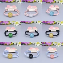 

New Fashion korean wholesale Hair rope accessories Women hair ties elastic hair bands Girls hair rubber band F30-9