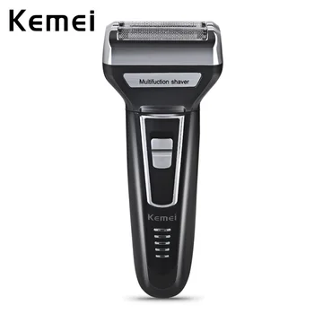 

Kemei Reciprocating double-head Multifunctional Three-In-One Electric Shaver Hair Trimmer Smooth Trimming No Jamming Clipper