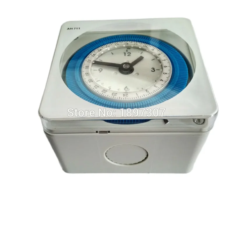 Reloj temporizador para carril DIN modular