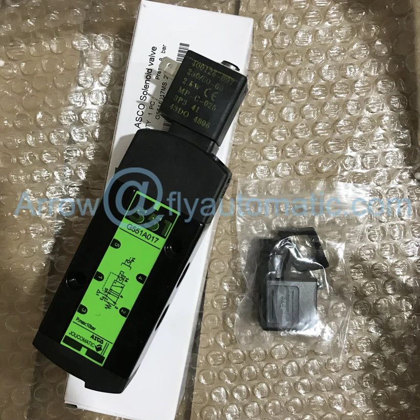 ASCO SCG551A017MS SCG551A017 MS интегрированный пилот пневматический Соленоидный клапан золотниковые клапаны
