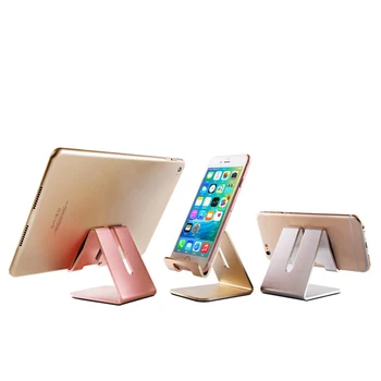 

Bracket Stand Holder Aluminum Alloy Desk Desktop Universal For Mobile Phone Tablet KQS8