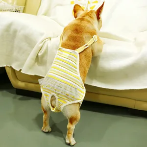 Waschbar Wiederverwendet Pet Windeln für Hunde Französisch Bulldogge Mops Unterwäsche Shorts Weibliche Hund Physiologischen Hosen Pet Produkte Zubehör