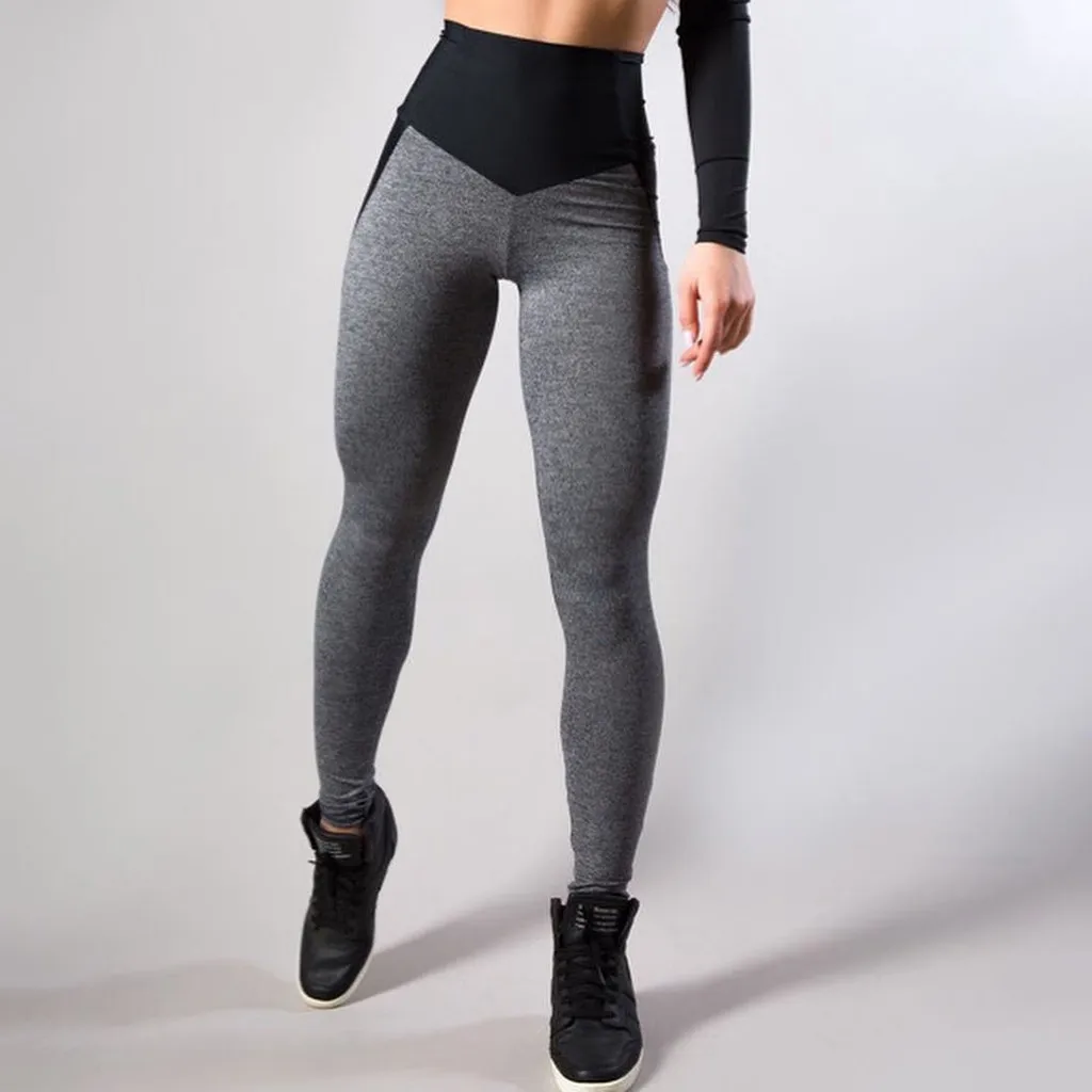 Seamless Running Sport Leggings Women Solid Fitness Legging 2019 Gym Training Elastic Breathable Sports Wear Mujer Pants #sw | Женская