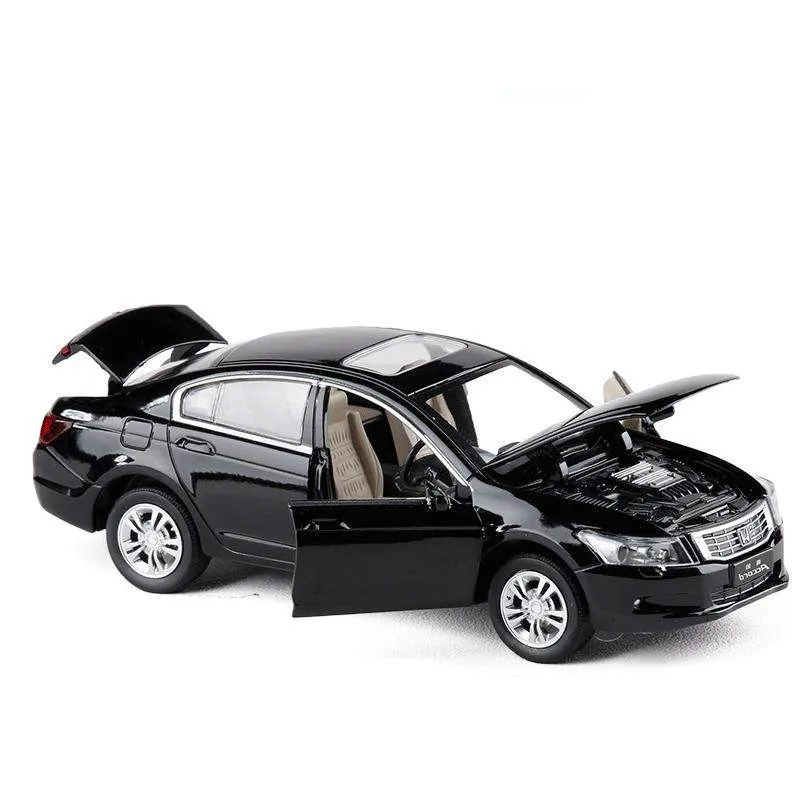 Подарки 1:32 Honda Accord 8 модель сплава моделирование литья под давлением звук и