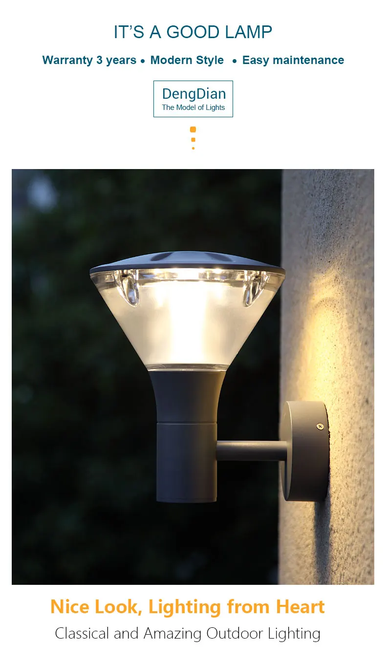 CREE Led настенный светильник Открытый водонепроницаемый крыльцо Светильник s садовый светильник Настенный алюминиевый IP54 220-240 В AC85-265V Матовый Поликарбонат рассеиватель 8 Вт
