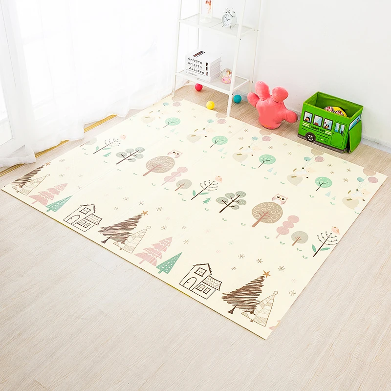 Foldable Playmat XPE Foam Crawling Carpet Baby Play Mat Blanket Children Rug For Kids Educational Toys Soft Activity Game Floor
