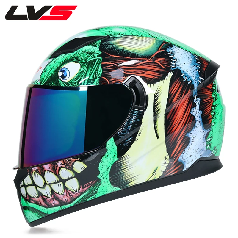 Мотоциклетный шлем capacete cascos Полнолицевые гоночные шлемы с двойным козырьком гоночный шлем для мотокросса модульный мотоциклетный шлем - Цвет: b5
