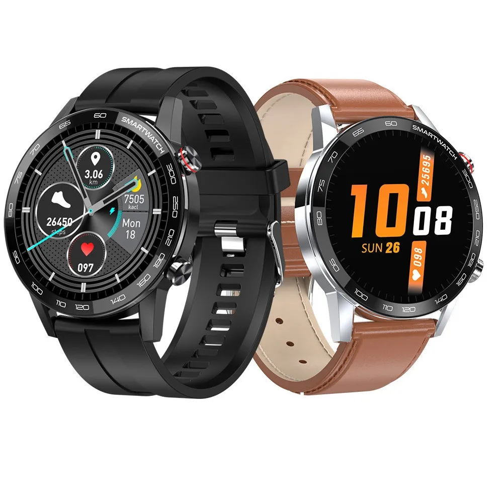 L16 Смарт часы для мужчин ЭКГ + PPG IP68 Водонепроницаемый Bluetooth Музыка кровяное