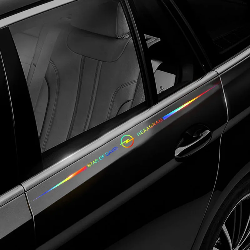 1pcs Laser Car Sticker Window Body Badge Decal For Mercedes Benz AMG GLC CLK CLA W203 W211 W204 W210 W124 W212 Car Accessories