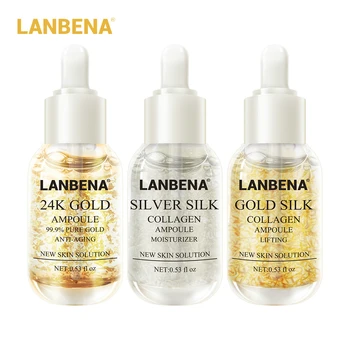

LANBENA Collagen Ampoule Serum Anti-Aging Lighten Spots Moisturizing Whitening Firming Anti-aging repairs Skin Care 3 model
